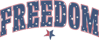 4th Of July Freedom Design - DTF Ready To Press - DTF Dallas 