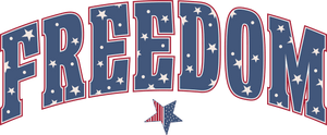 4th Of July Freedom Design - DTF Ready To Press