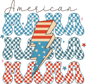 American Mama Design DTF - Ready to Press (V4) | DTF Dallas