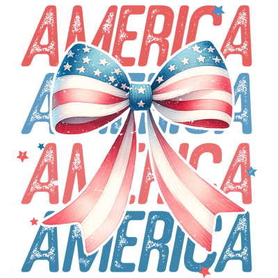 Cute American Girl Design - DTF Ready To Press - DTF Dallas 