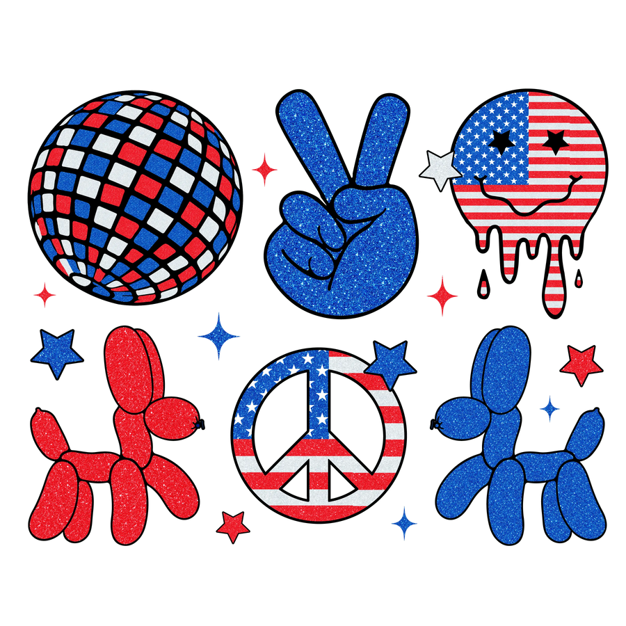 Cute 4th of July Design DTF-Ready to Press | DTF Dallas