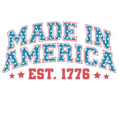 Made In America Design - DTF Ready To Press - DTF Dallas 