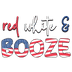 Red White Booze Design Ready to Press | DTF Dallas