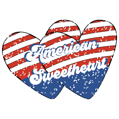 American Sweetheart Design - DTF Ready To Press - DTF Dallas 