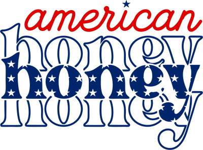 American Honey Design - DTF Ready To Press - DTF Dallas 