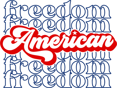 American Freedom Design - DTF Ready To Press - DTF Dallas 