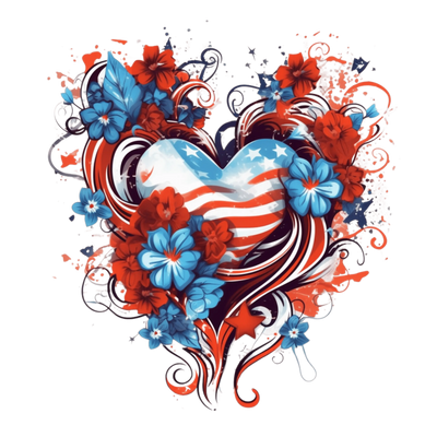 Cute 4th of July Design DTF-Ready to Press (V1) | DTF Dallas - DTF Dallas 