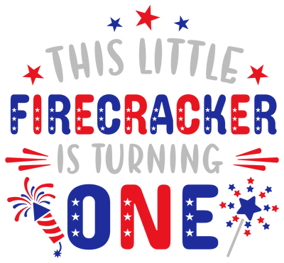 This Little Firecracker is Turning One July 4th | DTF Dallas - DTF Dallas 