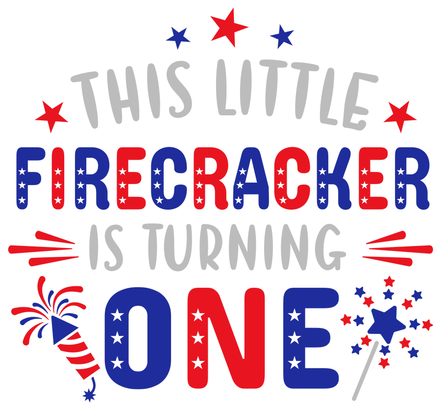 This Little Firecracker is Turning One July 4th | DTF Dallas