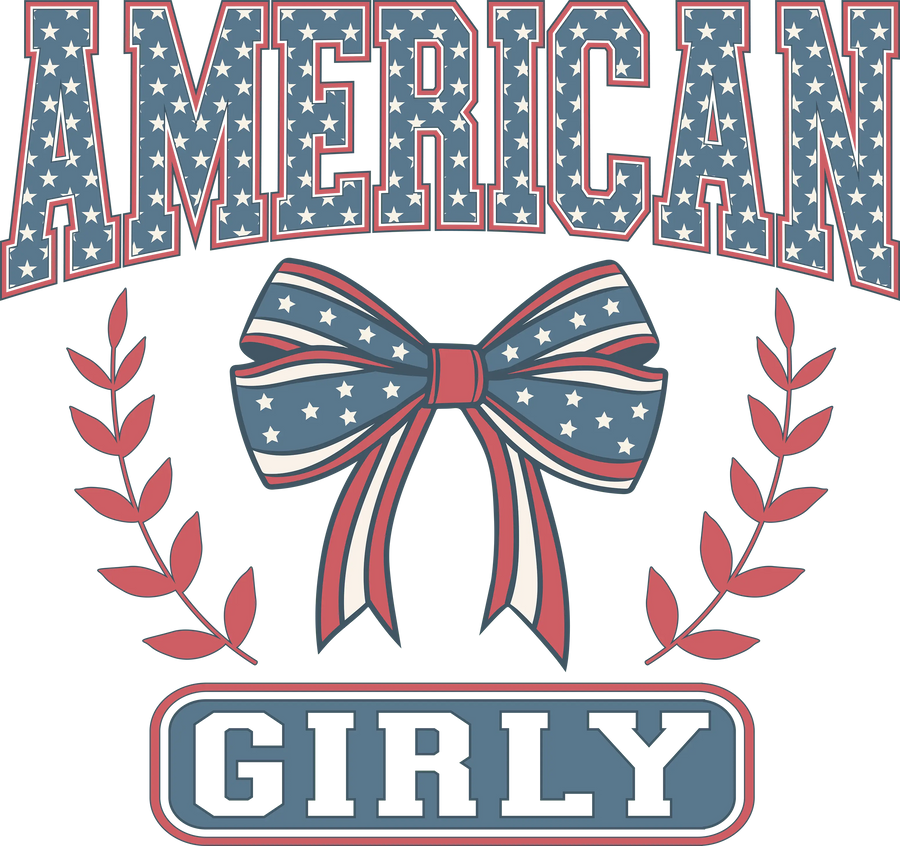 American Girl Design DTF - Ready to Press (V2) | DTF Dallas