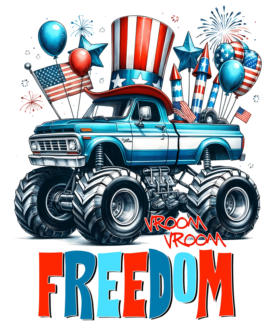 Freedom America Design DTF-Ready to Press (V1) | DTF Dallas