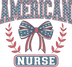 American Nurse Design DTF-Ready to Press (V1) | DTF Dallas