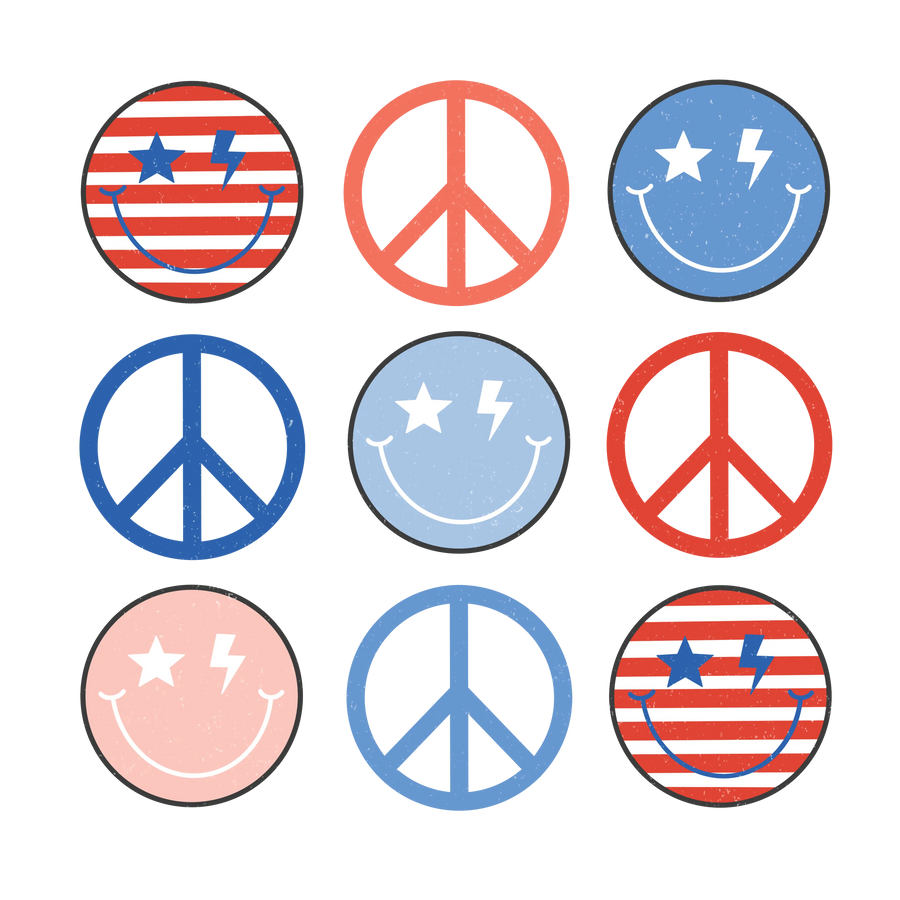 4th of July Design DTF - Ready to Press V1 | DTF Dallas