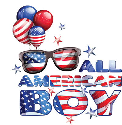 All American Boy Design - DTF Ready To Press - DTF Dallas 