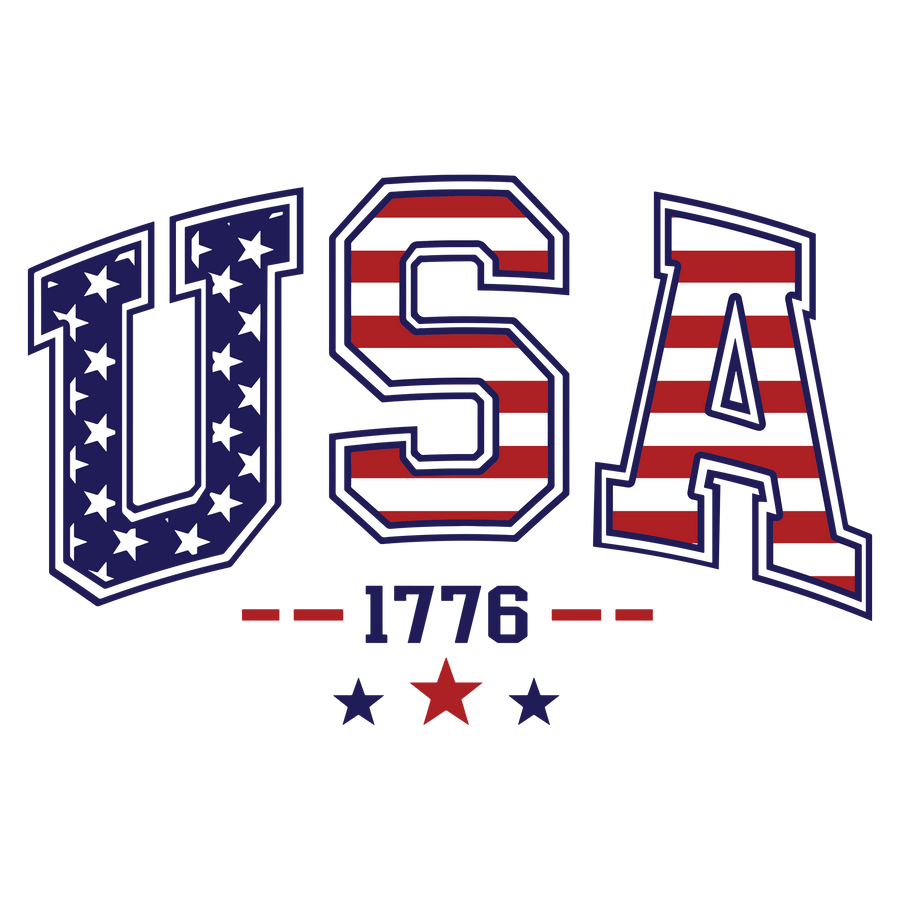 USA 1776 DTF Design - Ready to Press V1 | DTF Dallas