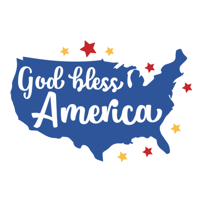 God Bless America Design DTF-Ready Press (V1) | DTF Dallas - DTF Dallas 