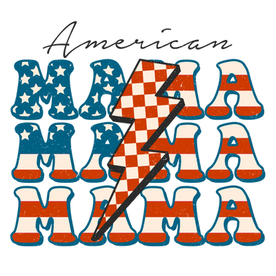 American Mama Design DTF - Ready to Press | DTF Dallas - DTF Dallas 
