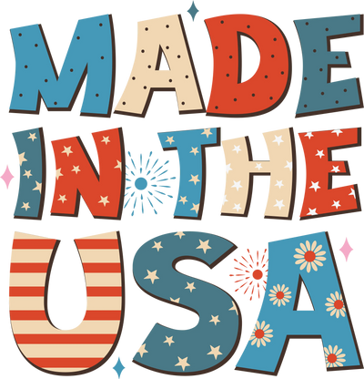 4th of July Made in the USA Design | DTF Dallas - DTF Dallas 