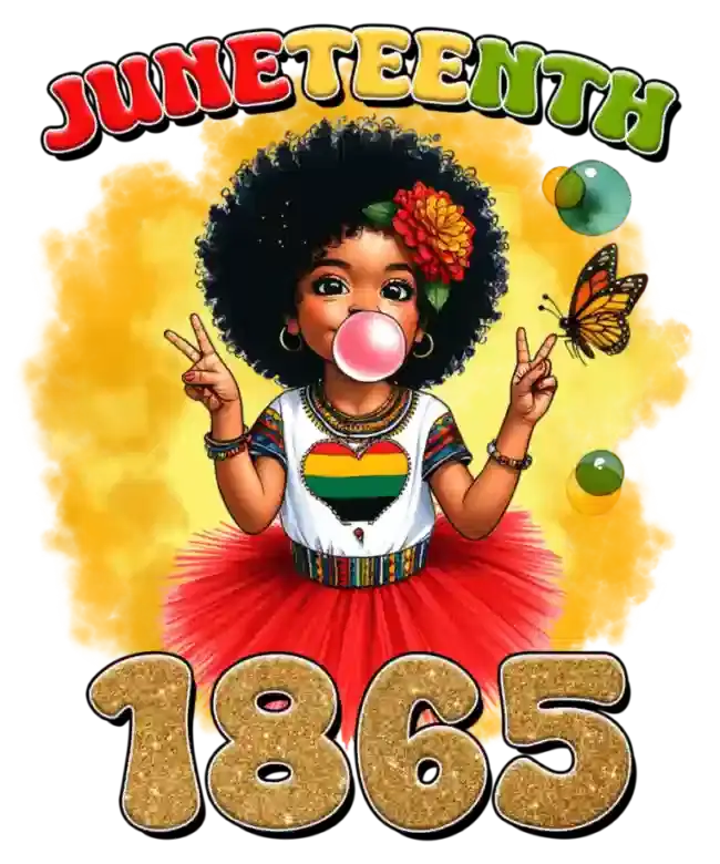 Juneteenth Kids Design - DTF Ready To Press