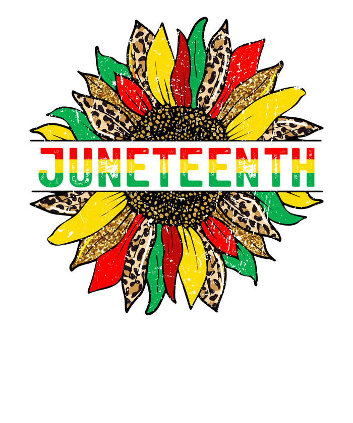 Juneteenth Day Design pressed on a garment