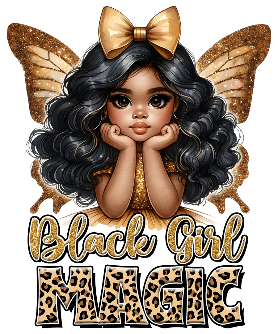 Black Girl Magic Juneteenth Design | DTF Dallas