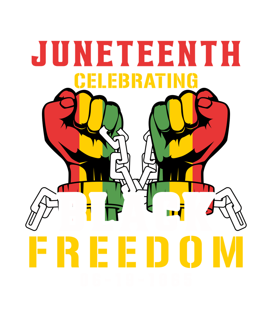 Juneteenth Celebrating Design DTF-Ready (V1) | DTF Dallas