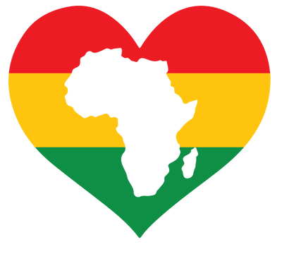 African Map Juneteenth Design - DTF Ready To Press - DTF Dallas 