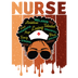 Nurse Juneteenth Design - DTF Ready To Press