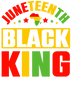 Juneteenth Black King Design - DTF Ready To Press