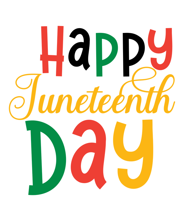 Love Juneteenth Design  Copy pressed on a garment
