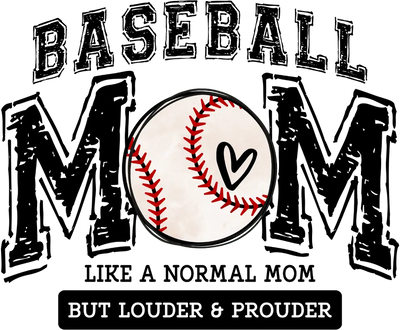Baseball Mom Design DTF-Ready to Press | DTF Dallas - DTF Dallas 