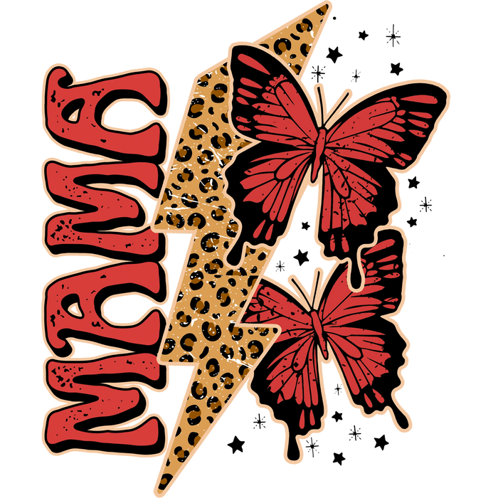 Retro Mother's Day pressed on a garment