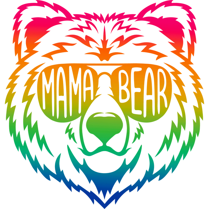 Mama Bear pressed on a garment