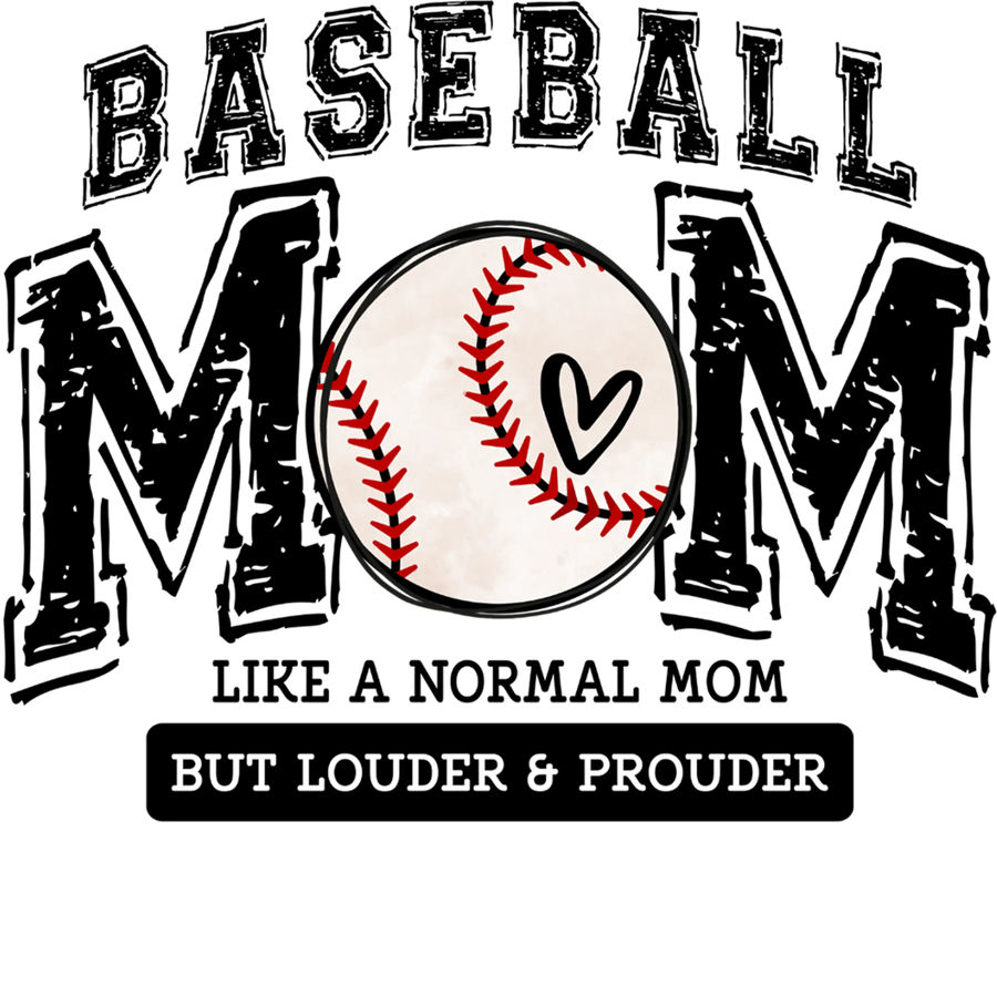 Baseball Mom Design DTF-Ready to Press | DTF Dallas