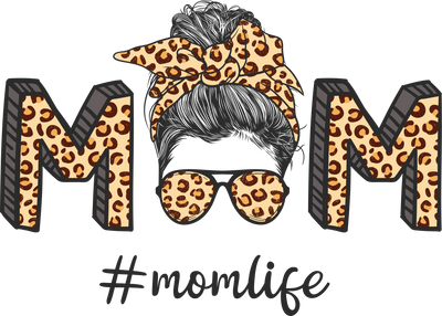 Mom Life DTF Design - Ready to Press V1 | DTF Dallas - DTF Dallas 