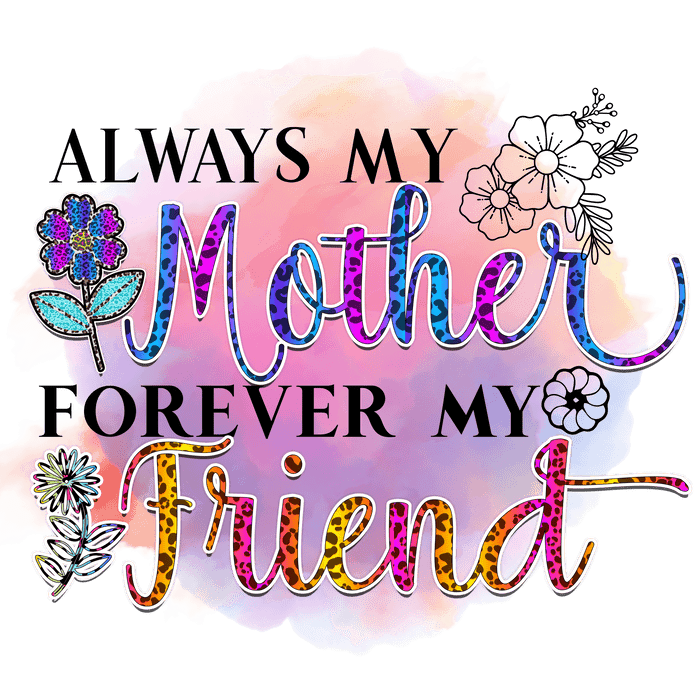 Mother's Day Gift pressed on a garment