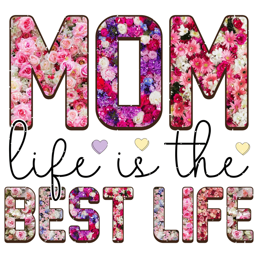 Cute Mom Life Design - DTF Ready To Press