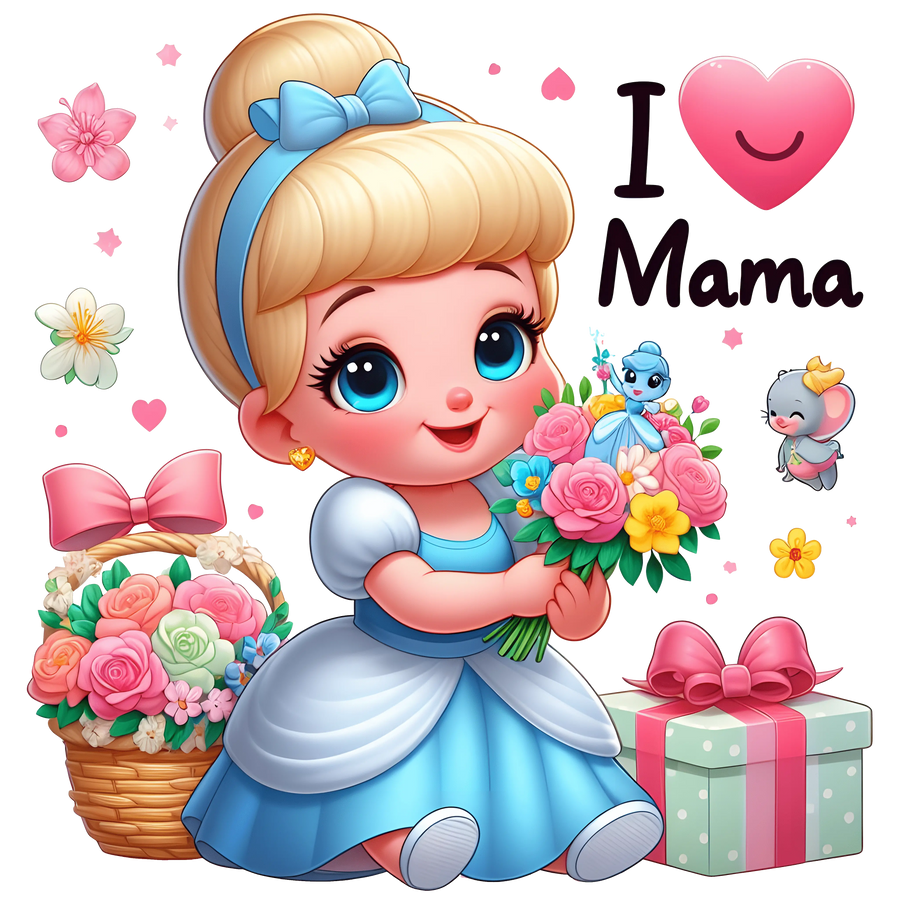 Disney Cinderella Mother's Day Design | DTF Dallas