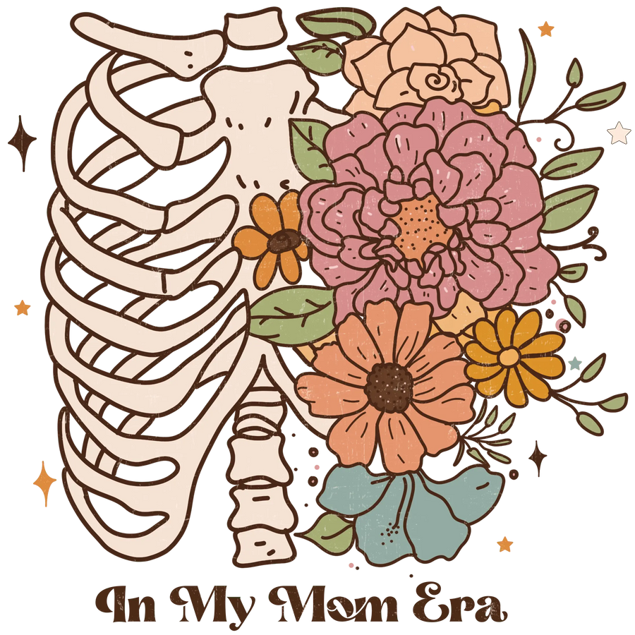 In My Mom Era Design - DTF Ready To Press