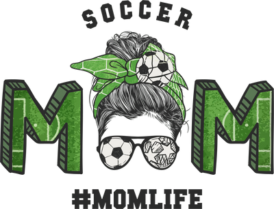 Soccer Mom Design - DTF Ready To Press - DTF Dallas 