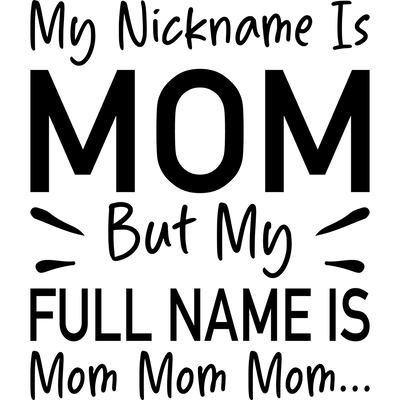 Sarcastic Cat Mom Design - DTF Ready To Press - DTF Dallas 