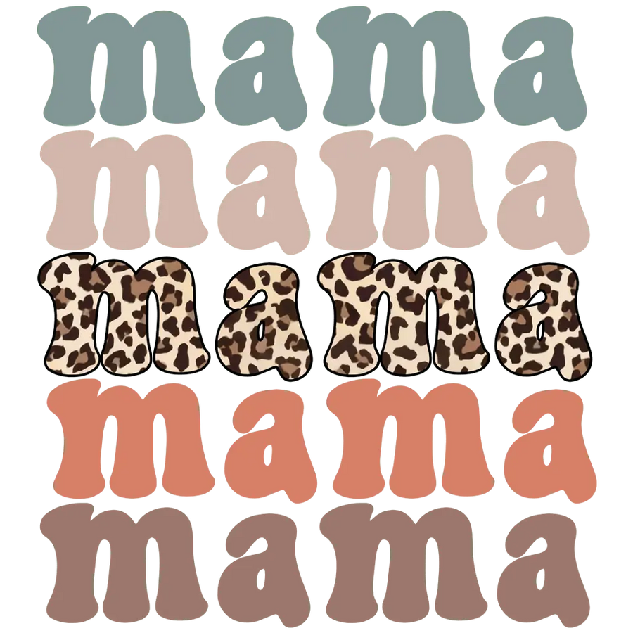 Mama Vibes Design - DTF Ready To Press