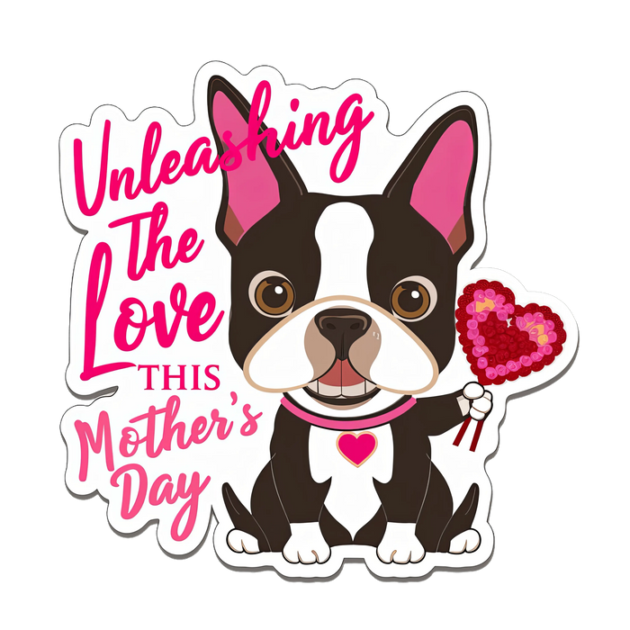 Dog Mother Design pressed on a garment