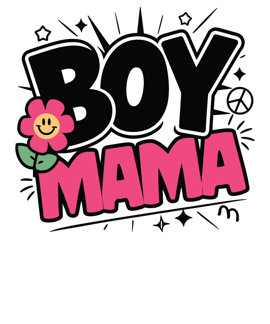 Boy Mama Design DTF-Ready to Press (V1) | DTF Dallas