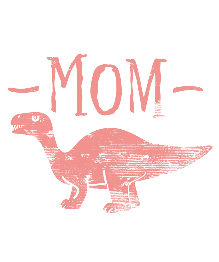 Dino Mom Design pressed on a garment