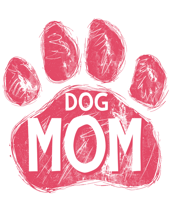 Dog Mom Design pressed on a garment