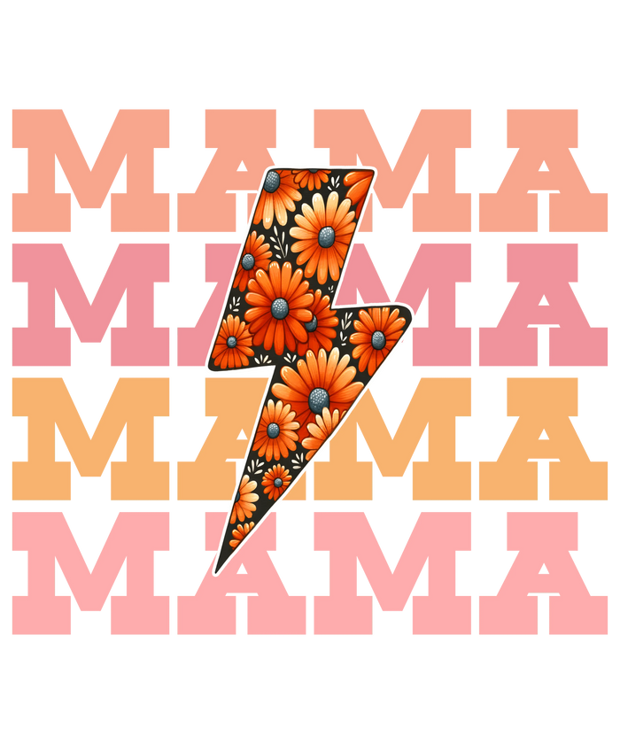Mama   V1 pressed on a garment
