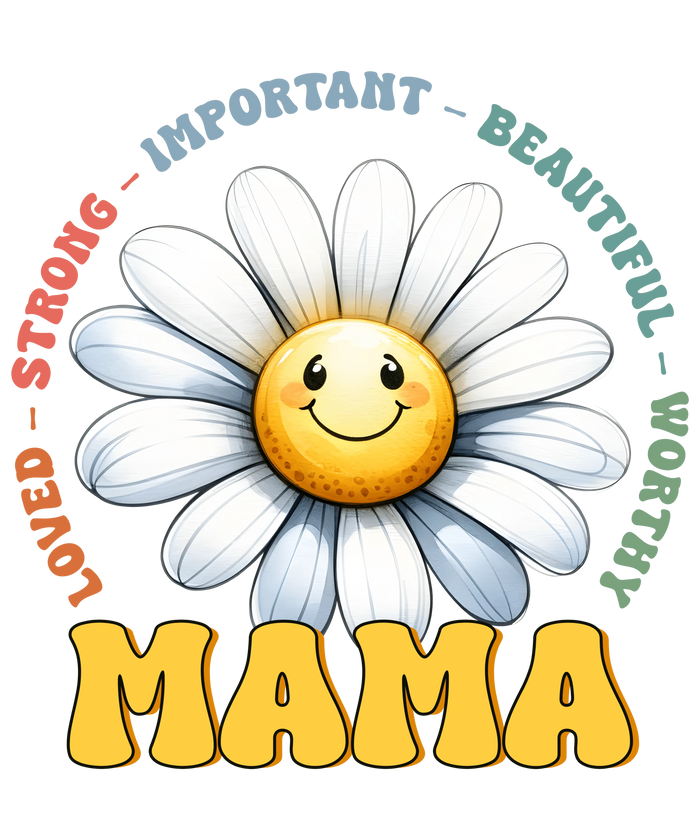 Mama Life pressed on a garment