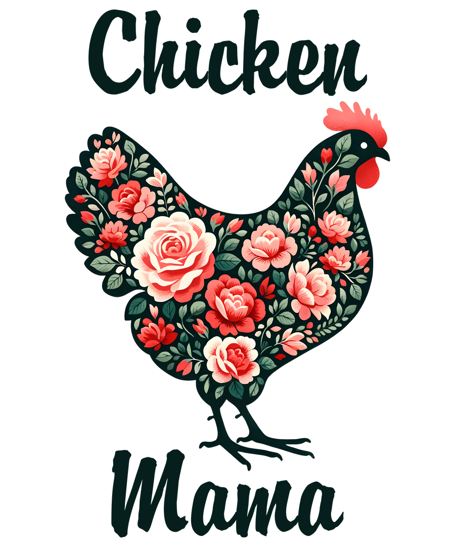 Chicken Mama Design - DTF Ready To Press