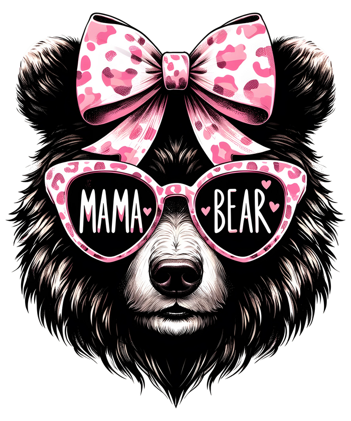 Mama Bear   V2 pressed on a garment